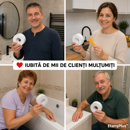 EtanșPlus™ – Bandă Autoadezivă de Etanșare, 3,8 cm × 3,2 m – Protecție Împotriva Infiltrațiilor