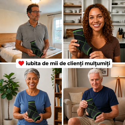 Gleznieră GleznoFix™ – Susținere și Protecție pentru Gleznă